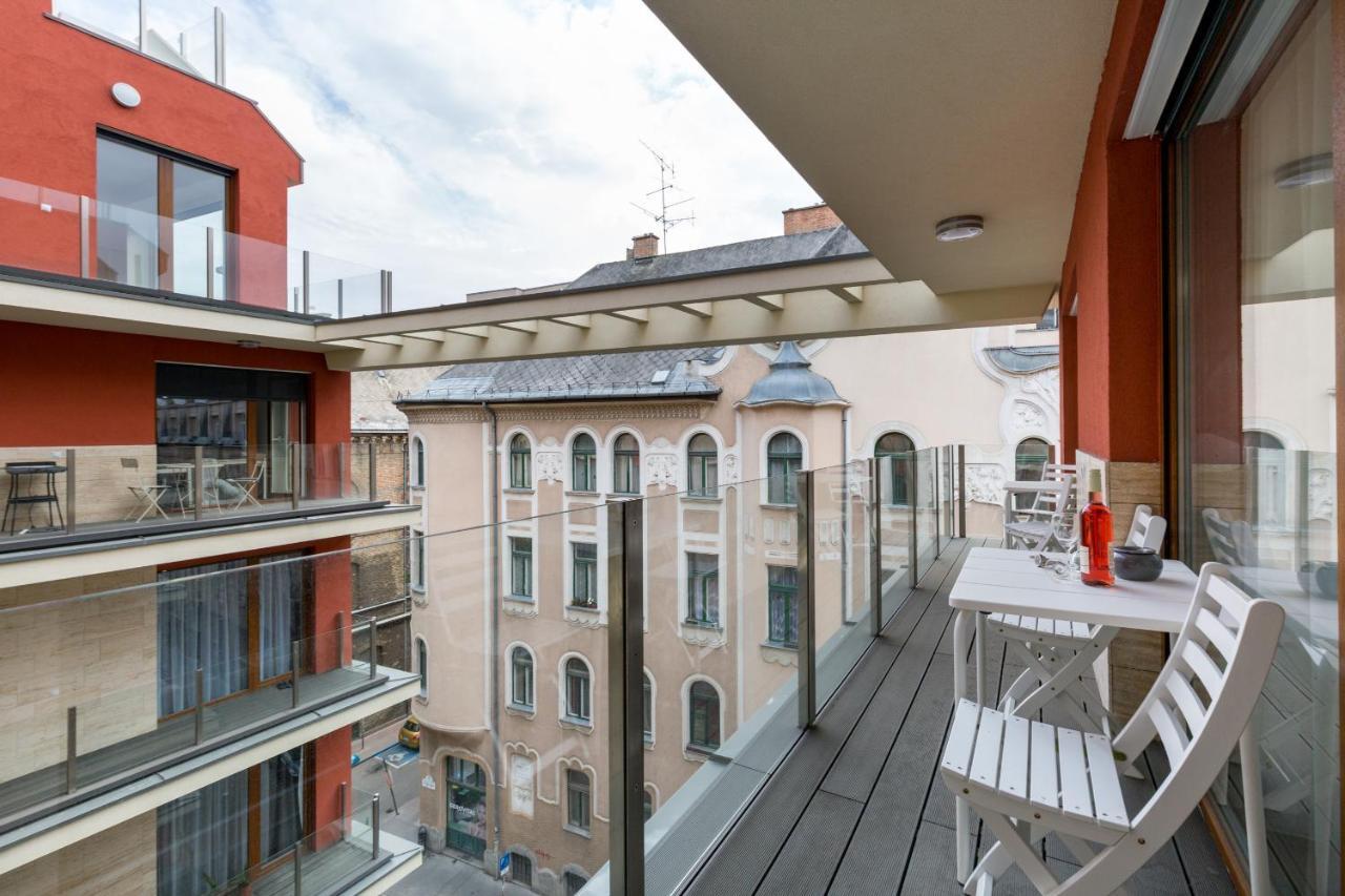 Budapest Downtown Residences - Ac,Elevator,Terrace Luaran gambar